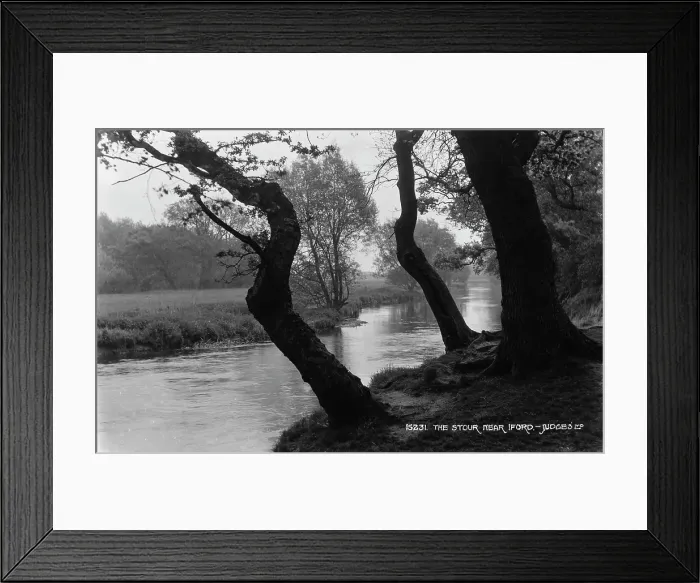 Framed Print : The Stour River Near Iford Framed Print : The Stour River Near Iford