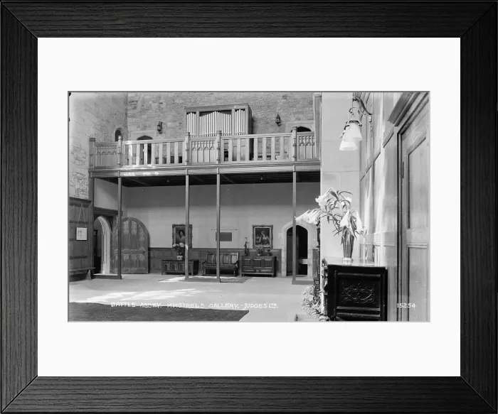 Framed Print : Minstrels Gallery at Battle Abbey Framed Print : Minstrels Gallery at Battle Abbey