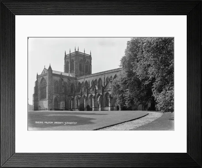 Framed Print : Milton Abbey Framed Print : Milton Abbey