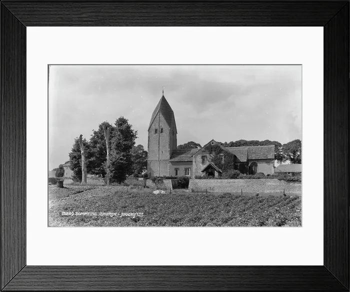 Framed Print : Sompting Church Framed Print : Sompting Church
