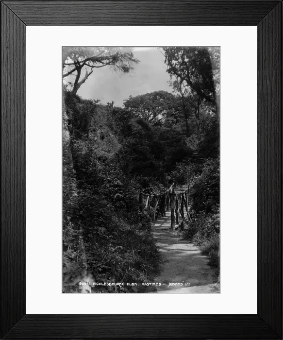 Framed Print : Ecclesbourne Glen Framed Print : Ecclesbourne Glen