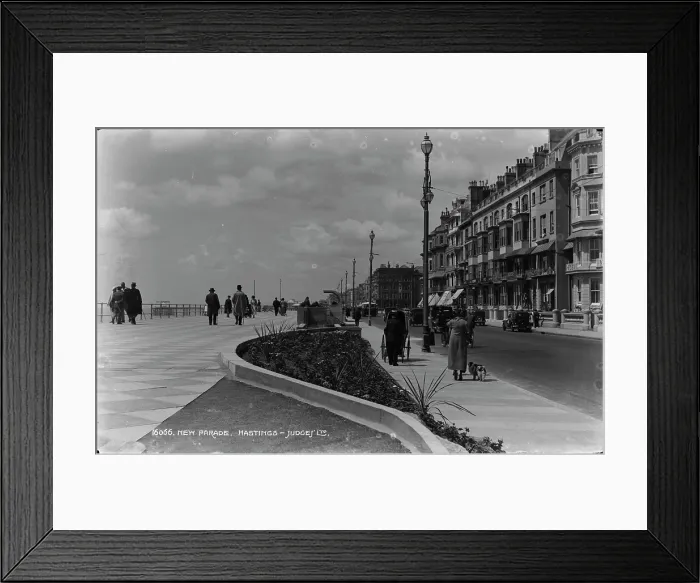 Framed Print : New Parade, Hastings Framed Print : New Parade, Hastings