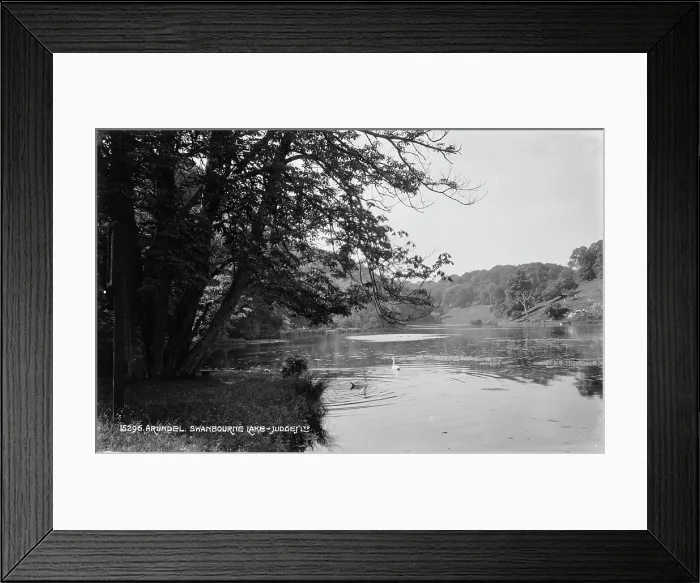 Framed Print : Tranquil Scene at Swanbourne Lake Framed Print : Tranquil Scene at Swanbourne Lake