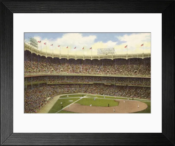 Framed Print : Yankee Stadium - New York Framed Print : Yankee Stadium - New York