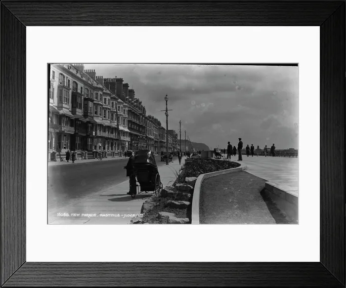 Framed Print : New Parade, Hastings Framed Print : New Parade, Hastings