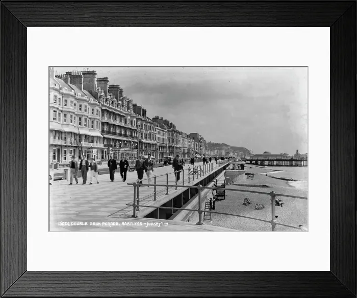 Framed Print : Double Deck Parade, Hastings Framed Print : Double Deck Parade, Hastings