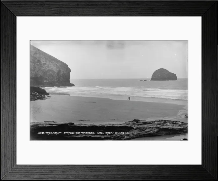 Framed Print : Trebarwith Strand, Near Tintagel Framed Print : Trebarwith Strand, Near Tintagel