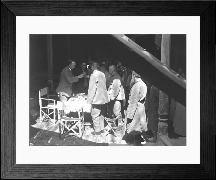 Framed Print : Local and western men in Kashgar, western China Framed Print : Local and western men in Kashgar, western China