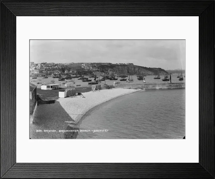 Framed Print : Brixham Breakwater Beach Framed Print : Brixham Breakwater Beach