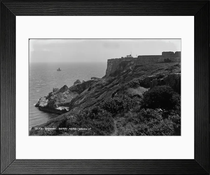 Framed Print : Scenic View of Berry Head Framed Print : Scenic View of Berry Head