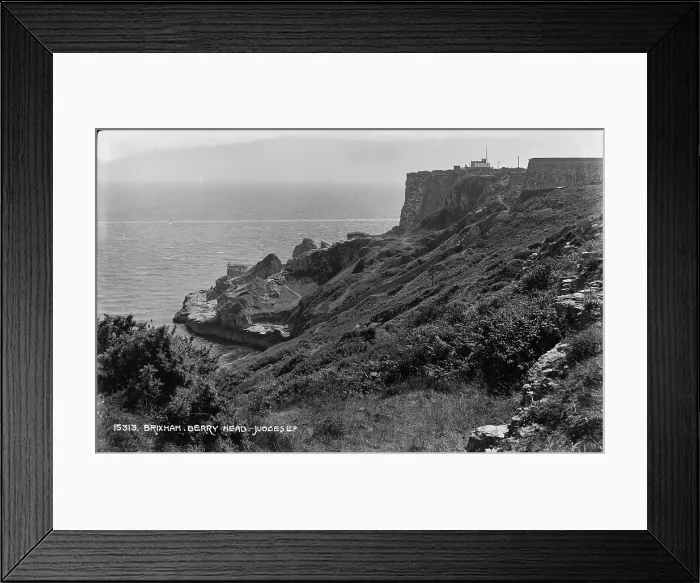 Framed Print : Scenic View of Berry Head Framed Print : Scenic View of Berry Head