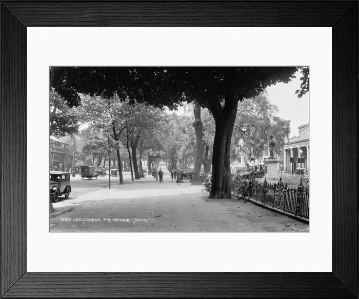 Framed Print : Cheltenham Promenade Framed Print : Cheltenham Promenade