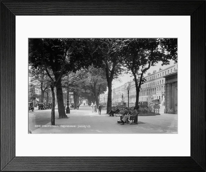 Framed Print : Cheltenham Promenade Framed Print : Cheltenham Promenade
