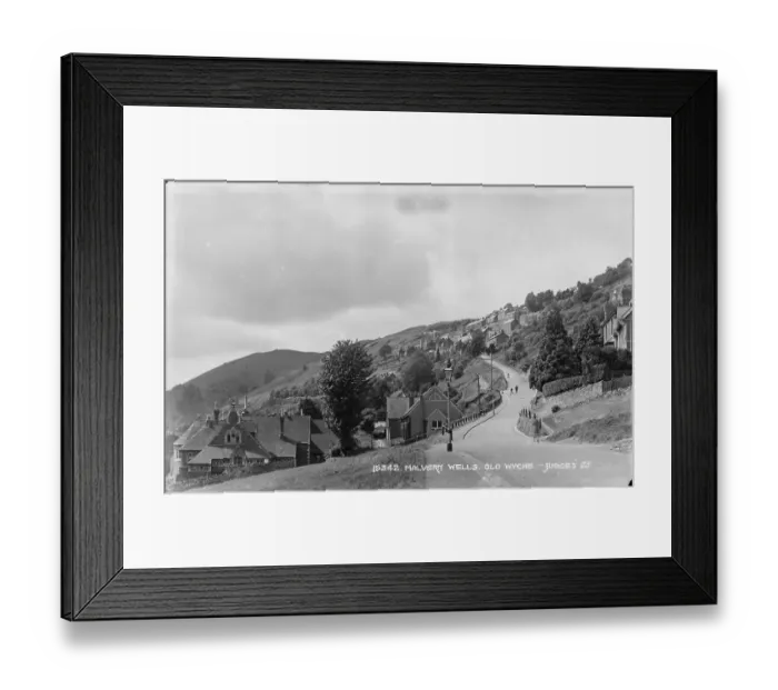 Framed Print : Malvern Wells, Old Wyche Framed Print : Malvern Wells, Old Wyche