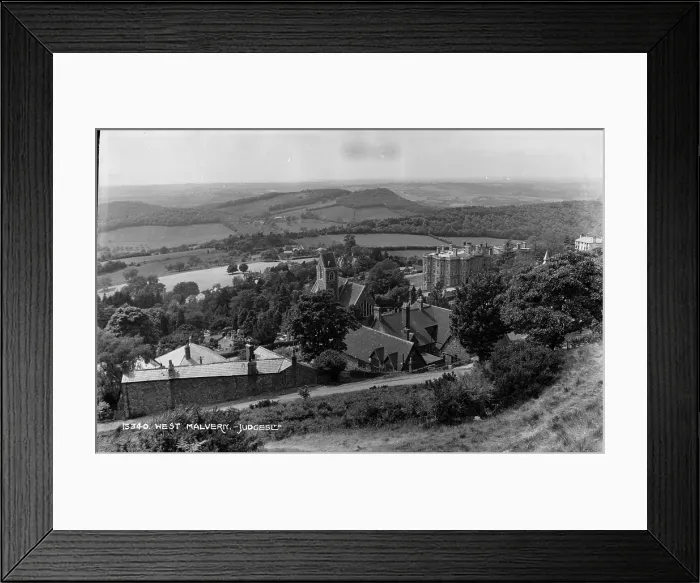 Framed Print : A Scenic View of West Malvern Framed Print : A Scenic View of West Malvern