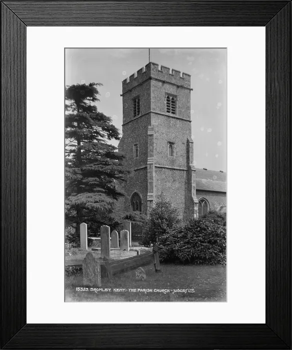 Framed Print : The Parish Church of Bromley Framed Print : The Parish Church of Bromley