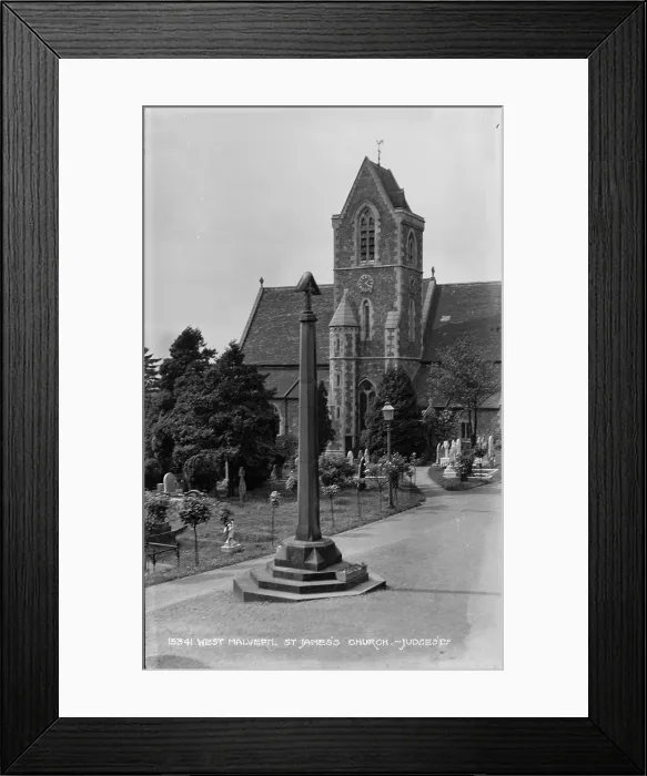 Framed Print : St. James Church in West Malvern Framed Print : St. James Church in West Malvern