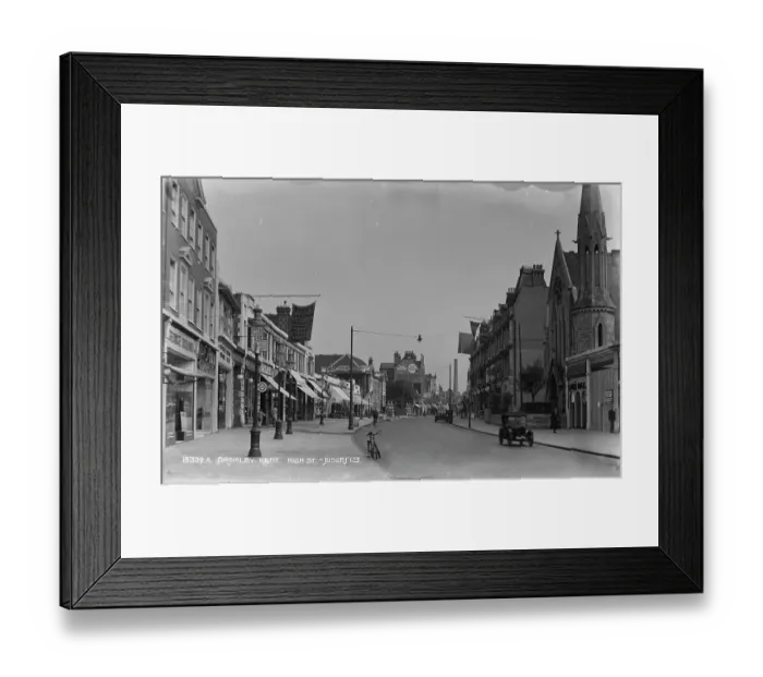 Framed Print : High Street in Bromley Framed Print : High Street in Bromley