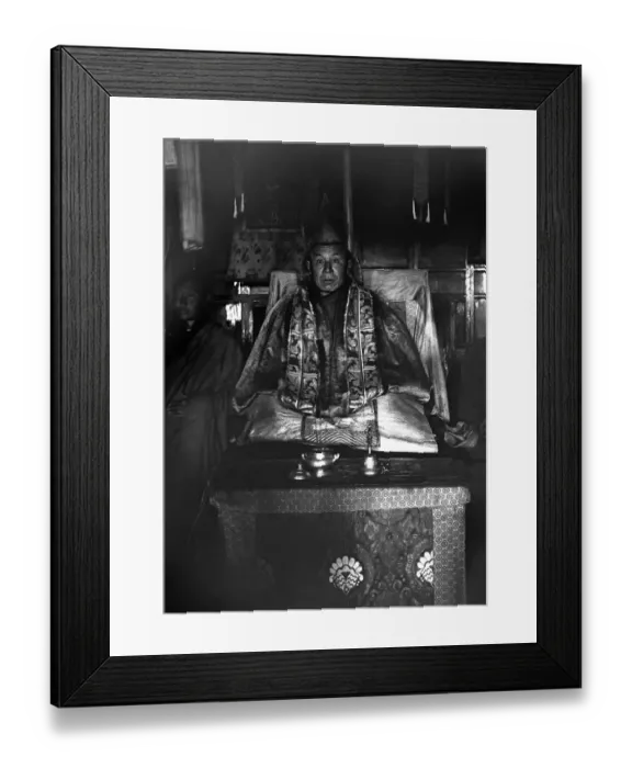 Framed Print : Buddhist Head Monk - Xinjiang Framed Print : Buddhist Head Monk - Xinjiang