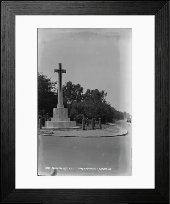 Framed Print : Chislehurst War Memorial Framed Print : Chislehurst War Memorial