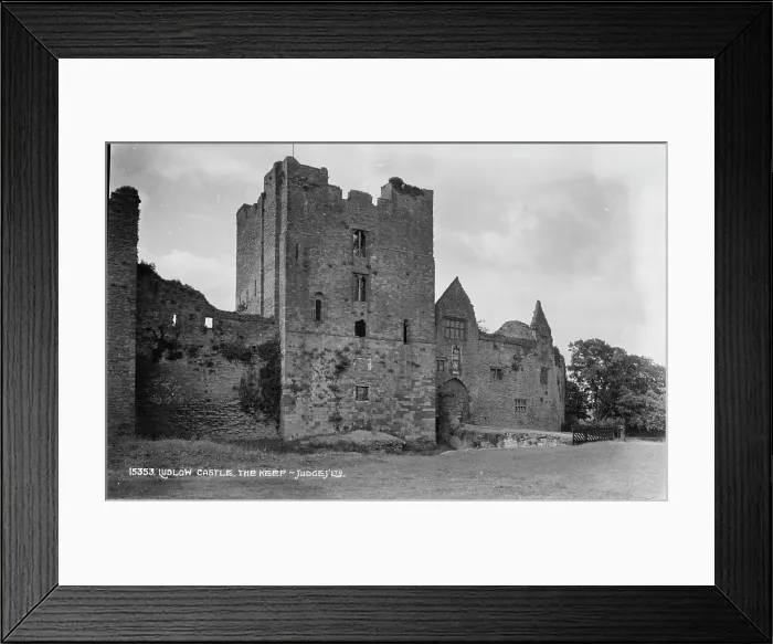 Framed Print : Ludlow Castle - The Keep