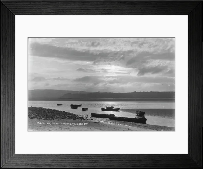 Framed Print : Evening at Arnside Framed Print : Evening at Arnside