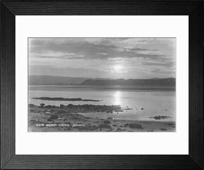 Framed Print : Evening at Arnside Framed Print : Evening at Arnside