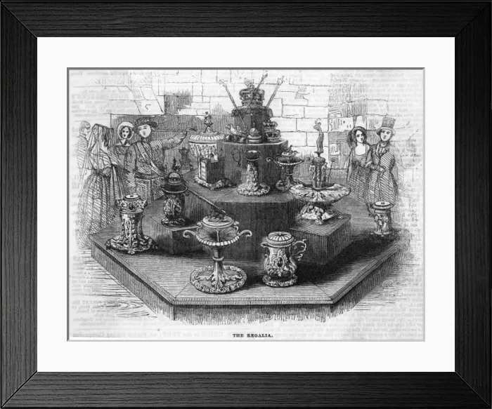 Framed Print : Tower Jewel Room Framed Print : Tower Jewel Room