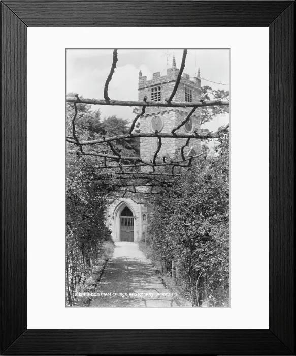 Framed Print : Beetham Church and Rosary Framed Print : Beetham Church and Rosary