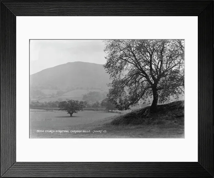 Framed Print : Scenic View of Caradoc Hills Framed Print : Scenic View of Caradoc Hills