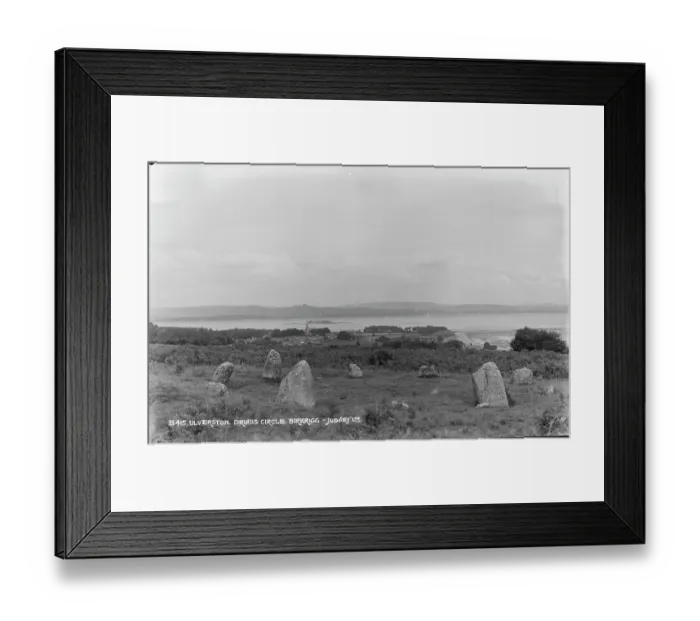 Framed Print : Druids Circle at Birkrigg