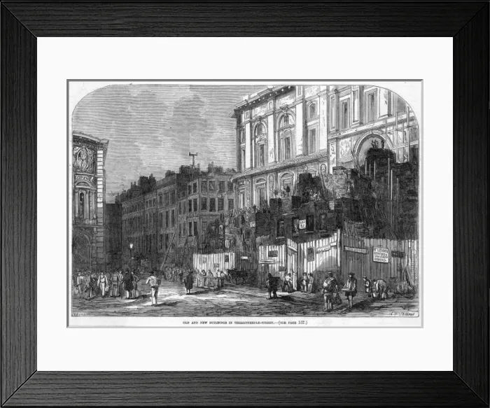 Framed Print : Threadneedle Street Framed Print : Threadneedle Street
