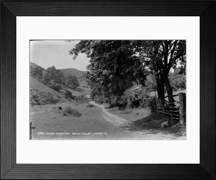 Framed Print : Scenic View of Batch Valley Framed Print : Scenic View of Batch Valley