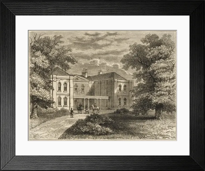 Framed Print : Putney House Framed Print : Putney House