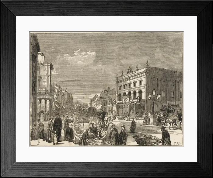 Framed Print : New Cut, Waterloo Framed Print : New Cut, Waterloo