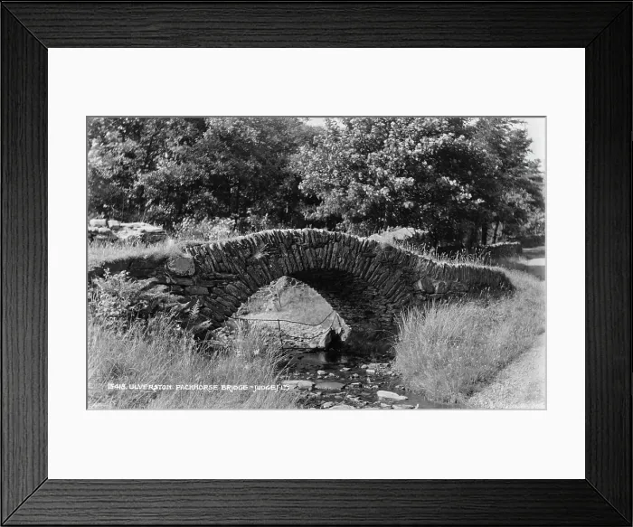 Framed Print : Ulverston Packhorse Bridge Framed Print : Ulverston Packhorse Bridge