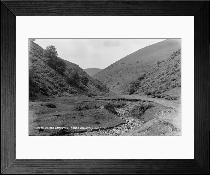 Framed Print : Ashes Valley, Church Stretton Framed Print : Ashes Valley, Church Stretton