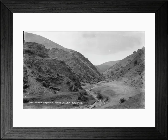 Framed Print : Ashes Valley in Church Stretton Framed Print : Ashes Valley in Church Stretton
