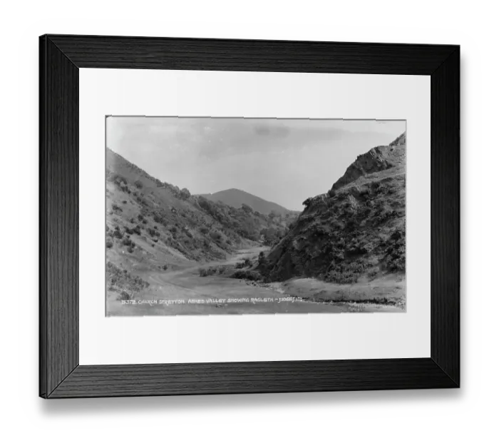 Framed Print : Ashes Valley in Church Stretton Framed Print : Ashes Valley in Church Stretton