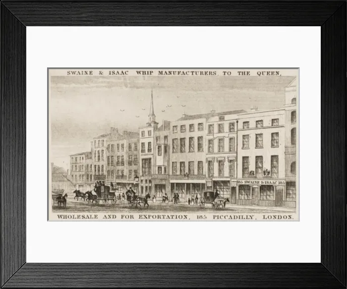 Framed Print : Piccadilly Shops Framed Print : Piccadilly Shops