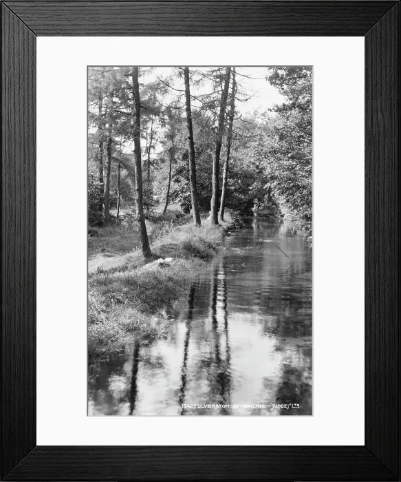 Framed Print : Tranquil River Scene at Newland Framed Print : Tranquil River Scene at Newland