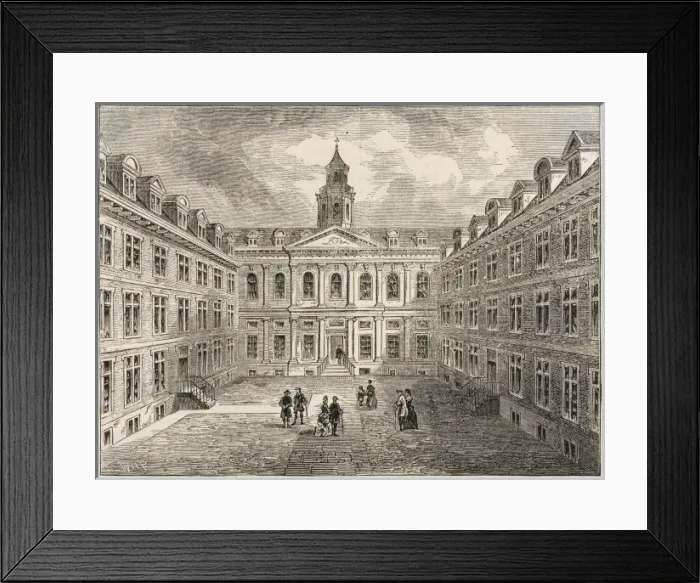 Framed Print : College of Physicians Framed Print : College of Physicians