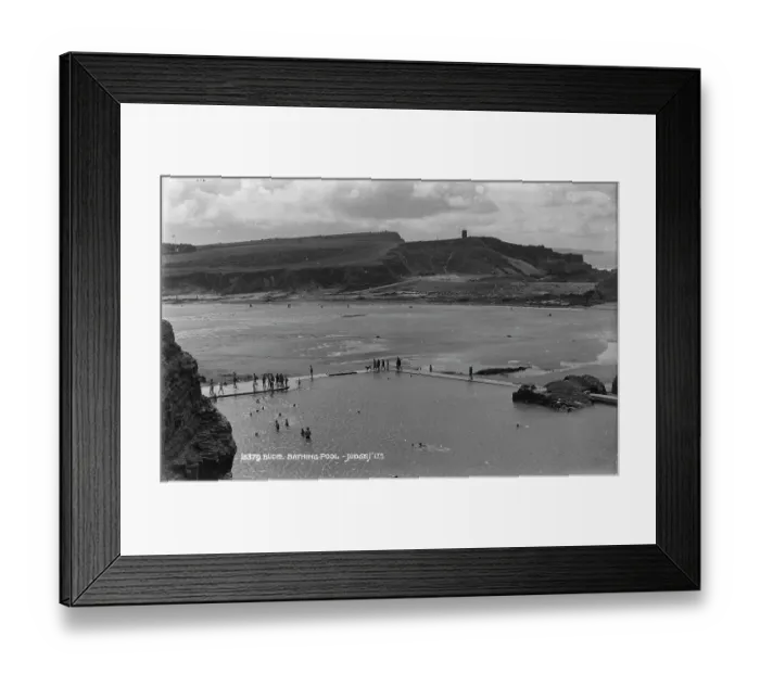 Framed Print : Bude Bathing Pool