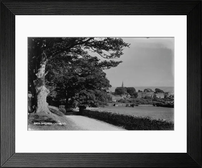 Framed Print : Scenic View of Bardsea Framed Print : Scenic View of Bardsea