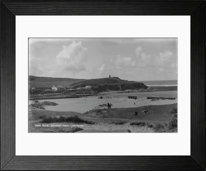 Framed Print : Scenic View of Compass Point, Bude Framed Print : Scenic View of Compass Point, Bude