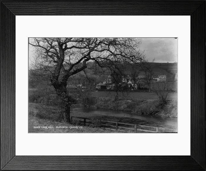 Framed Print : Scenic View of Carr Hill Framed Print : Scenic View of Carr Hill