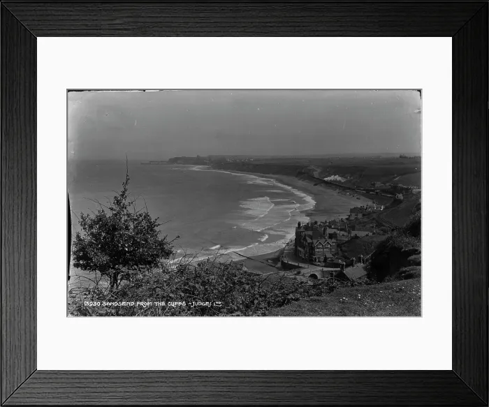 Framed Print : Sandsend from the Cliffs Framed Print : Sandsend from the Cliffs