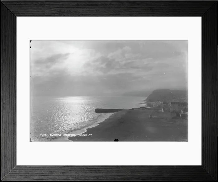 Framed Print : Evening at Bridport Framed Print : Evening at Bridport
