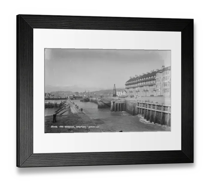 Framed Print : The Harbour, Bridport Framed Print : The Harbour, Bridport