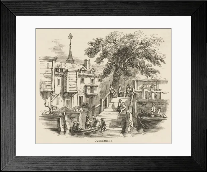 Framed Print : London Queenhithe Framed Print : London Queenhithe